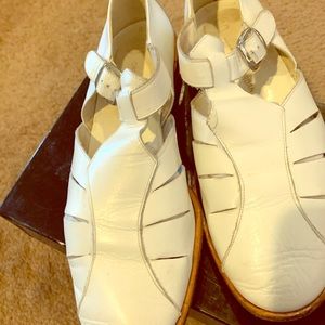 Charles Jordan hand made vintage sandals 10D worn